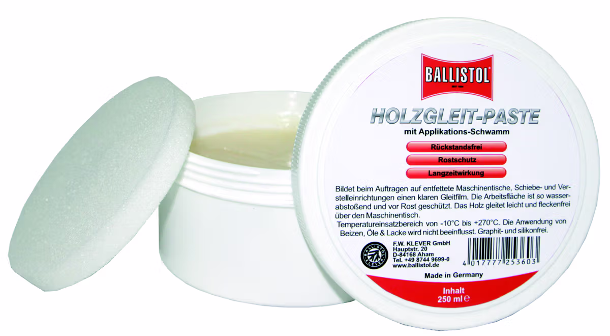 Wood glide paste