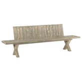Bench with Backrest SG/03