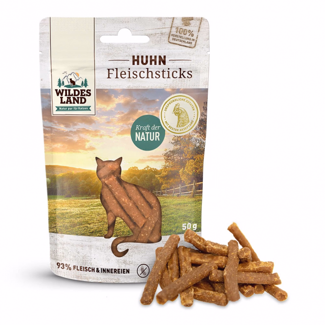 Fleischsticks Huhn für Katzen