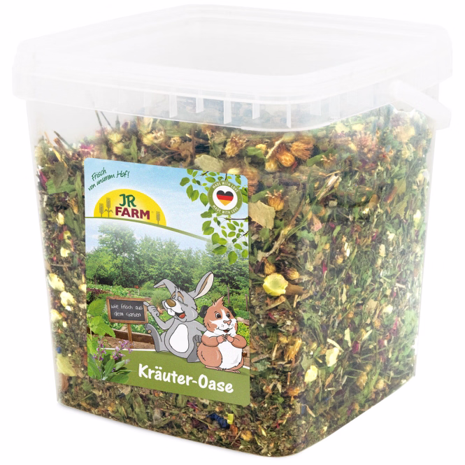 Kräuter-Oase im Eimer