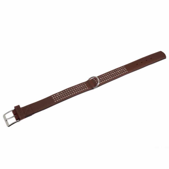Vintage Strasshalsband 4-reihig