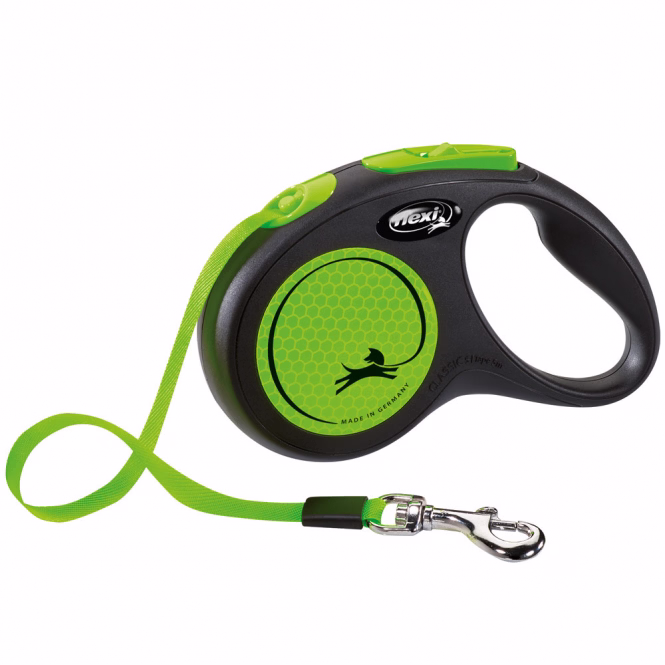 Gurt-Rollleine New Classic Neon S